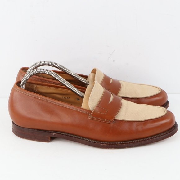 Brooks Brothers Peal And Co Leather Penny Loafers main image 6